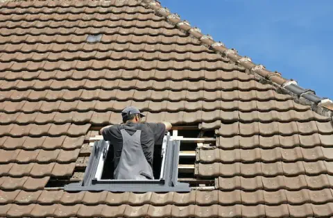 Pose de velux - Beslon